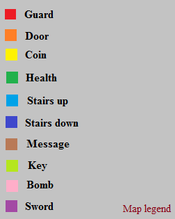 The map legend is having trouble loading